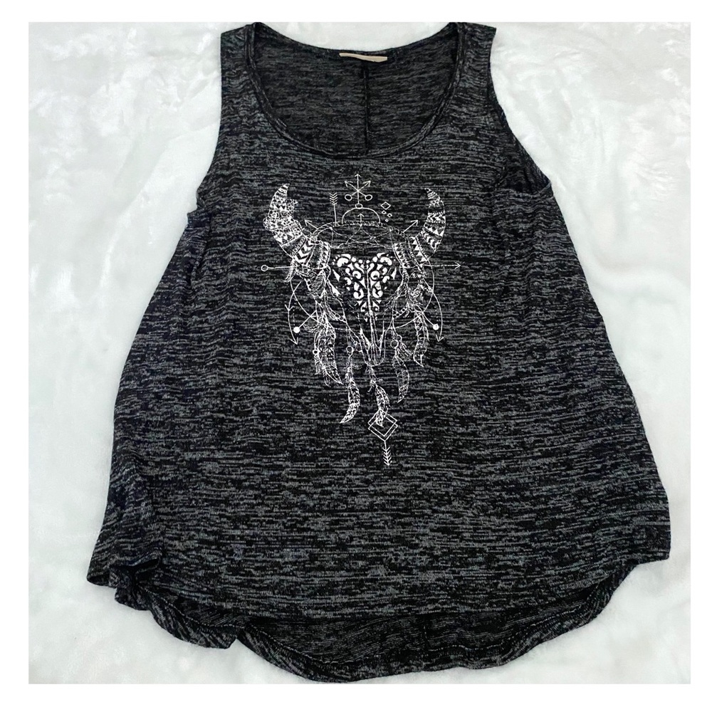 Boho design sleeveless top